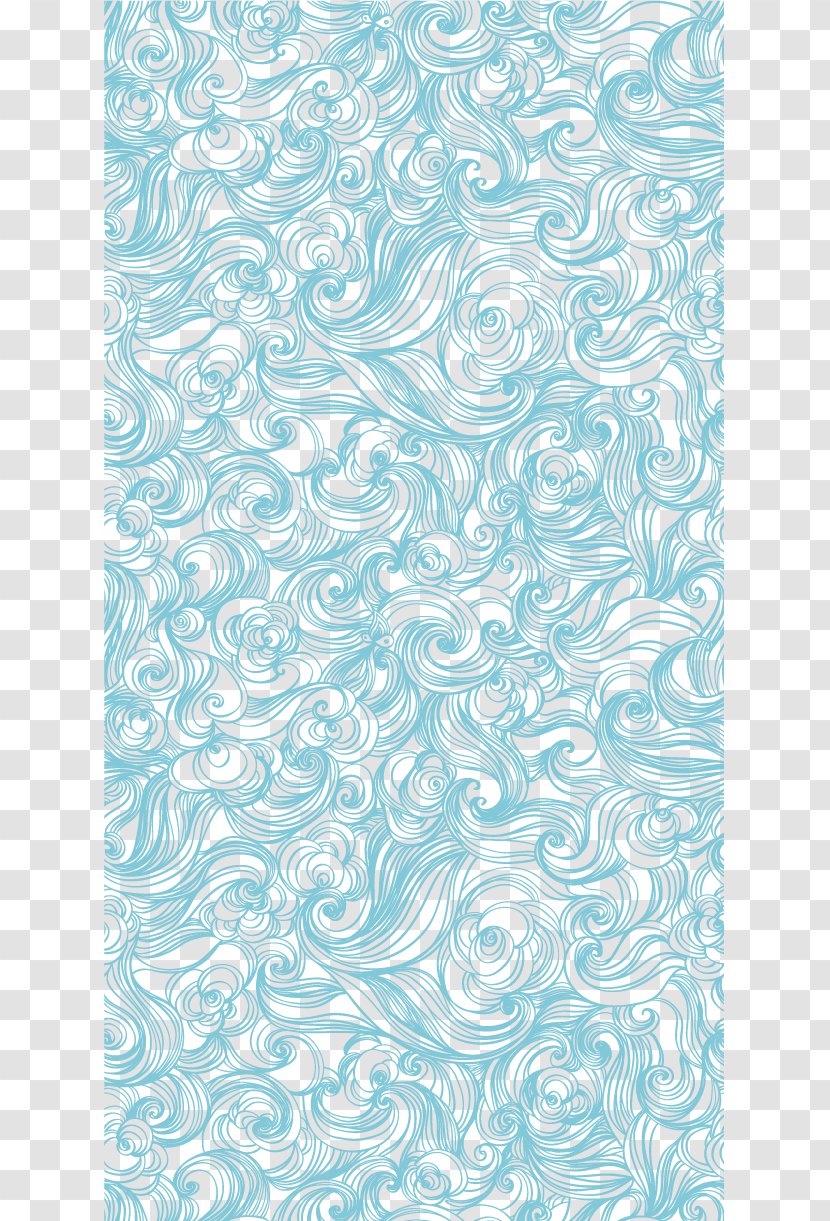 Watermark - Aqua - Vector Artwork Background Creative Wave Transparent PNG