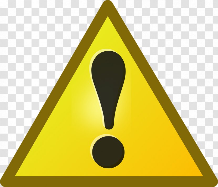 Emoji Warning Sign Symbol Noto Fonts - Yellow - Avoid Transparent PNG