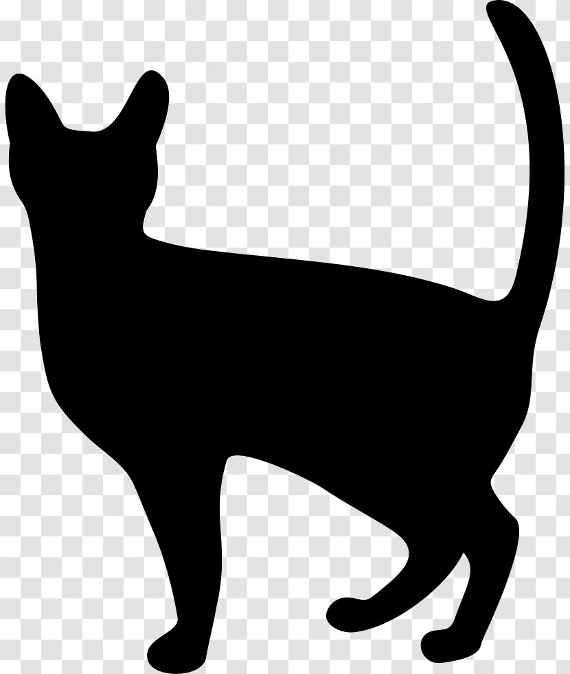 Black Cat Dog Icon Design - Whiskers Transparent PNG