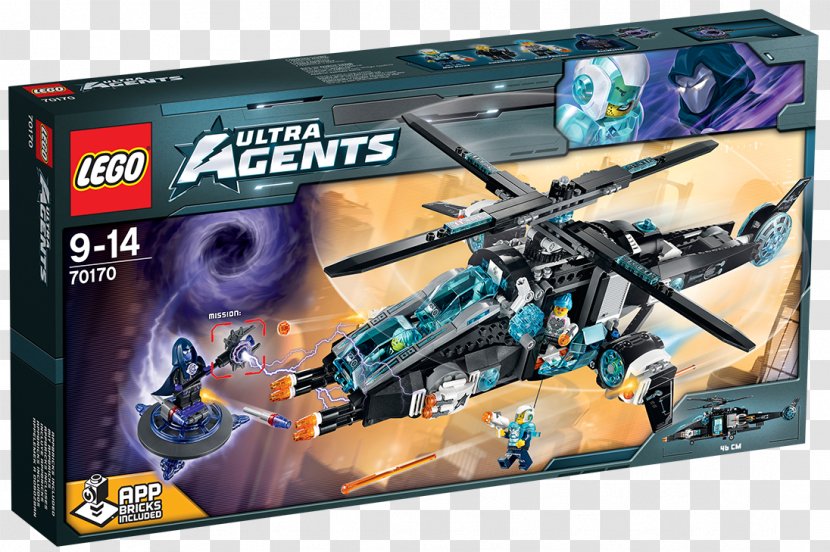70170 UltraCopter Vs. AntiMatter Lego Ninjago Toy 70162 LEGO Ultra Agents Transparent PNG