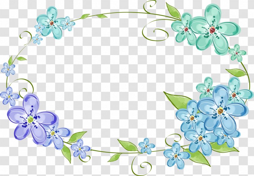 Floral Design Picture Frames Flower - Petal Transparent PNG