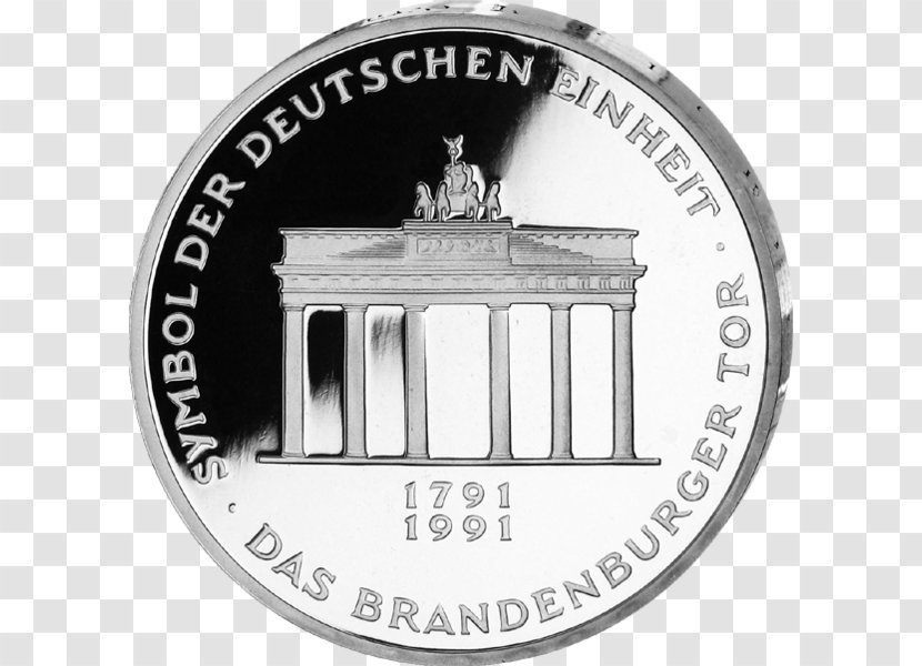 Brandenburg Gate An Der Havel German Reunification Deutsche Mark East Germany - Emblem Transparent PNG