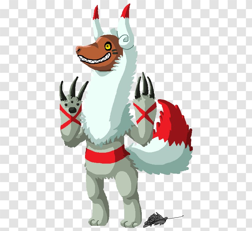 Vertebrate Mascot Legendary Creature Clip Art - Wolf Spirit Transparent PNG