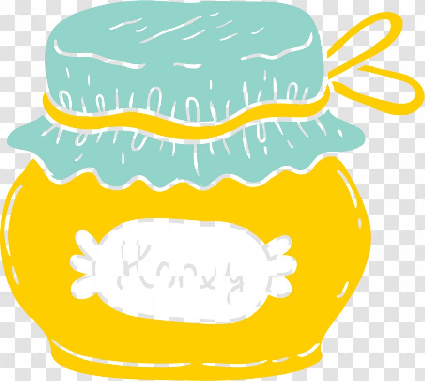 Candy JAR Clip Art - Library - Hand Painted White Jar Transparent PNG