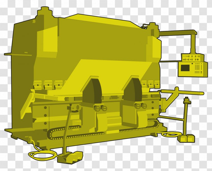 Machine Industry Clip Art - Royaltyfree - Press Transparent PNG