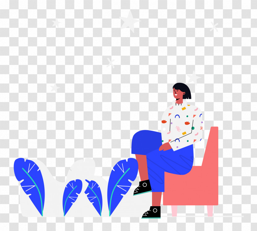 Coffee Time Woman Lady Transparent PNG