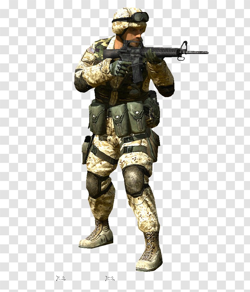 Battlefield 2 Soldier Battlefield: Bad Company 2: Vietnam 3 Infantry - Army Transparent PNG