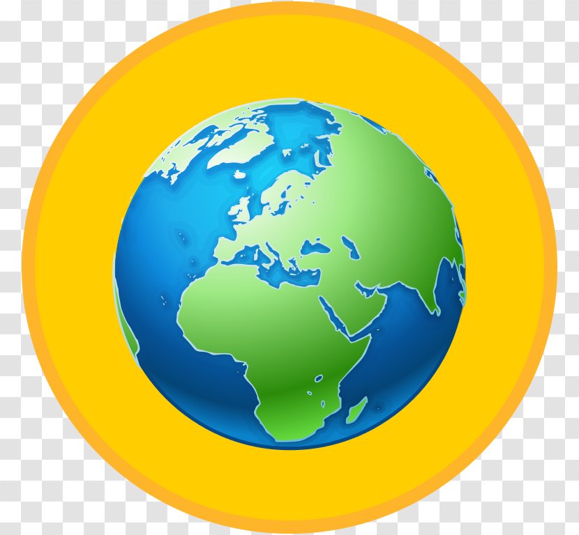 Earth Clip Art - Green - Creative Gold Medal Transparent PNG