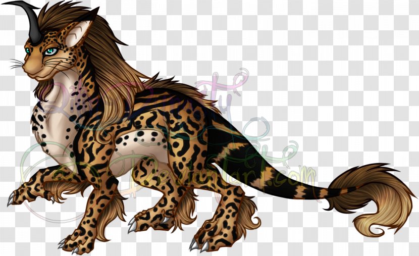 King Cheetah Qilin Felidae Tiger - Mythical Creature Transparent PNG