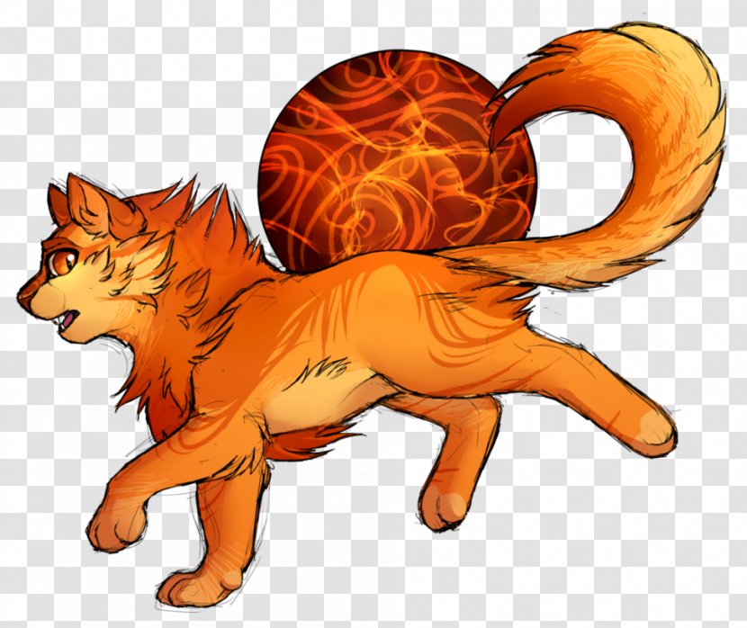 Cat Warriors Lionblaze Red Fox - Fan Art Transparent PNG
