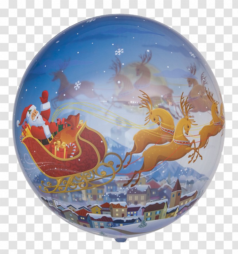Toy Balloon Christmas Santa Claus Gift - Price Transparent PNG