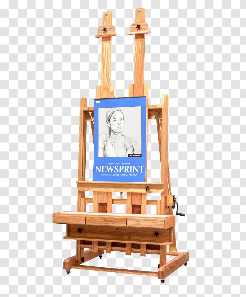 Easel Painting Artist Poster Transparent PNG