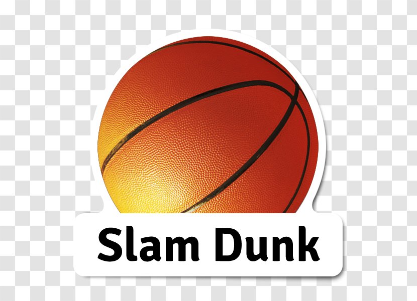 Sport Slam Dunk Ball Logo Sticker Transparent PNG