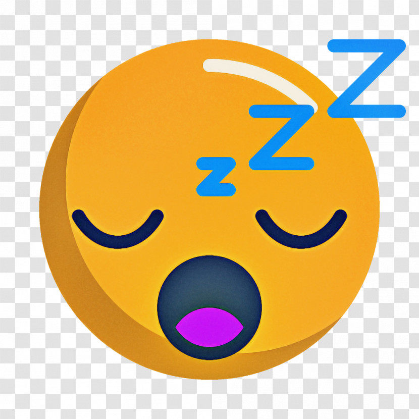 Smiley Sleeping Emoticon Emotion Icon Transparent PNG