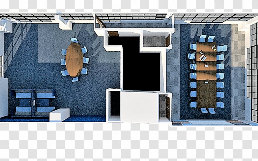 Architecture House Plan - Top View Transparent PNG
