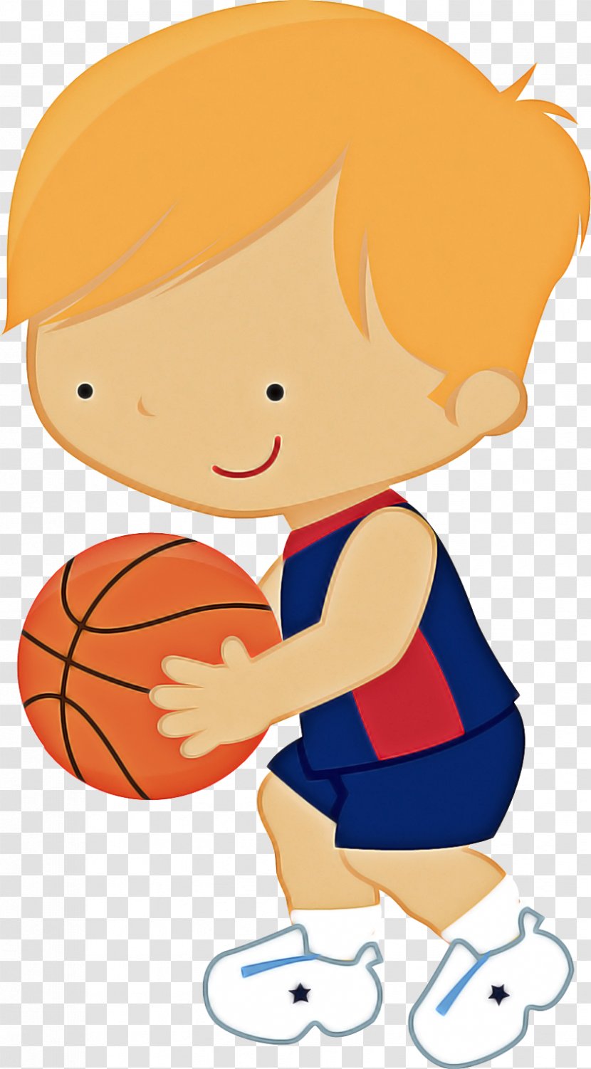 Boy Cartoon - Ball Game - Gesture Sports Equipment Transparent PNG