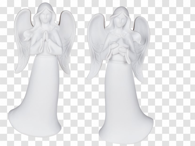 Polyresin Porcelain Ceramic Furniture Figurine - Angel Transparent PNG