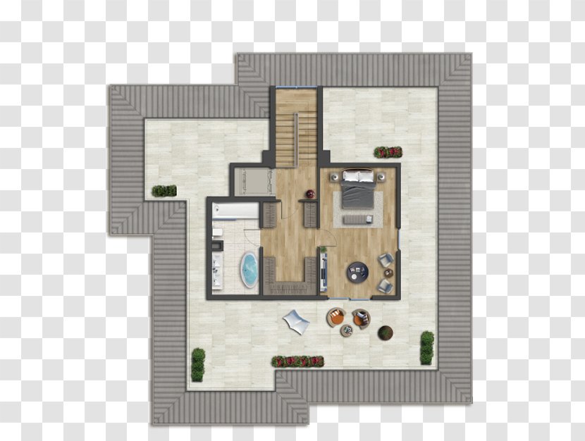 Floor Plan Villa Kế Hoạch House Transparent PNG