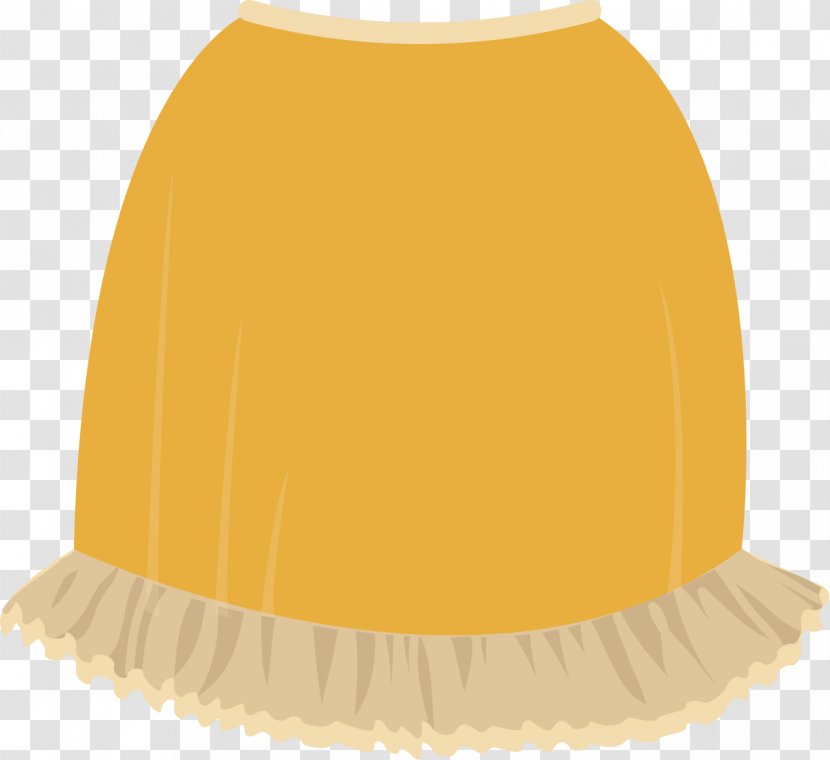 Skirt Super Cute Bubble - Yellow - Vector Winter Clothes Women Skirts Transparent PNG