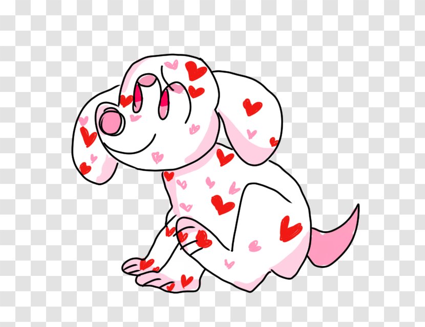 Dog Puppy Canidae Art - Heart - Lovely Transparent PNG