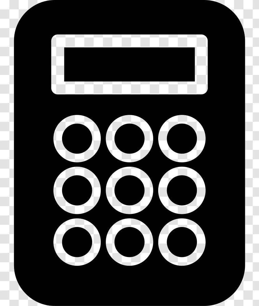 Calculator Symbol Calculation Clip Art - Telephony - Variant Transparent PNG