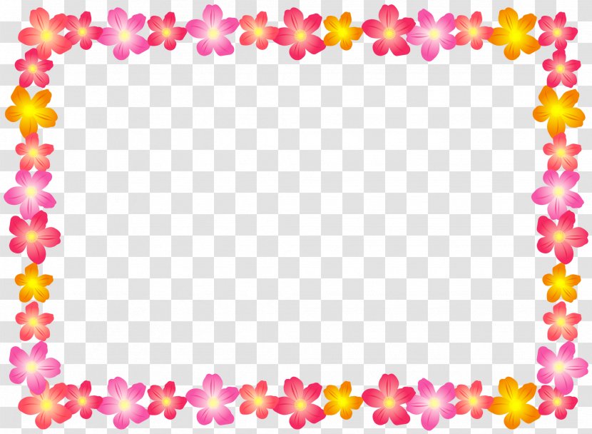 Floral Frame. - Royaltyfree - Design Transparent PNG