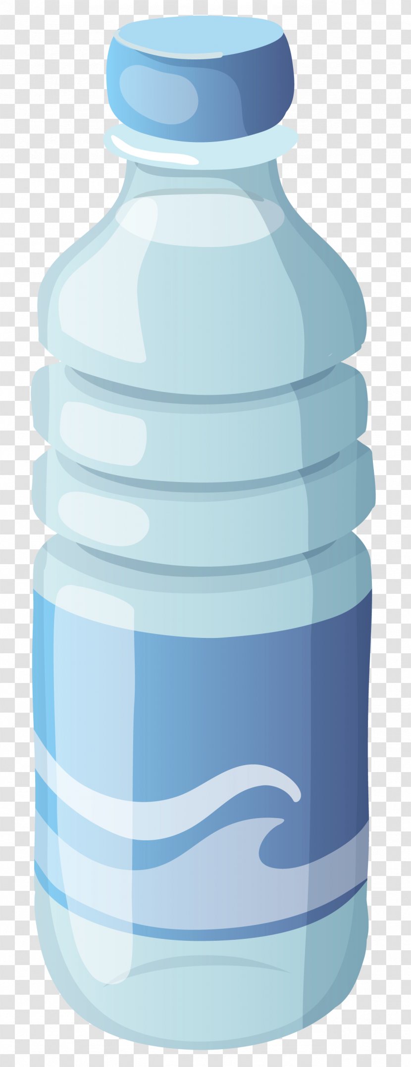 Water Bottle Bottled Clip Art - Drinkware - Small Mineral Clipart Image Transparent PNG