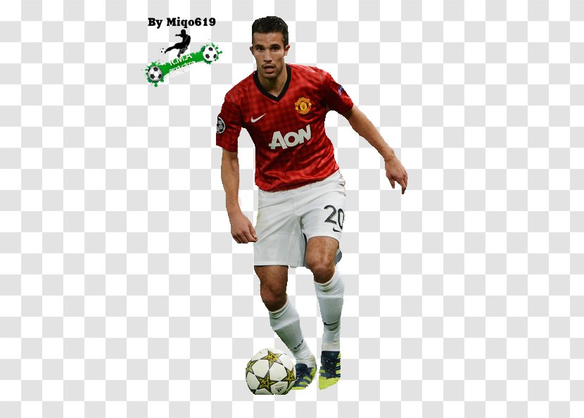 Team Sport T-shirt Football Manchester United F.C. - Sports Equipment - Van Persie Transparent PNG