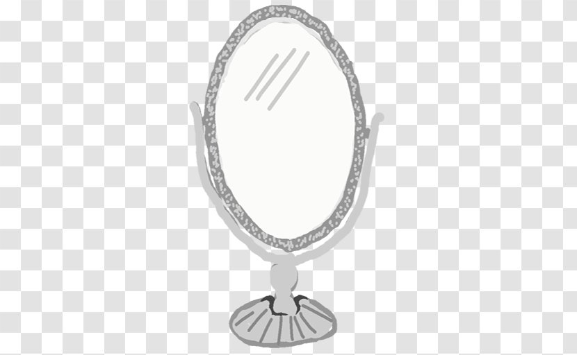 Silver Body Jewellery Mirror Transparent PNG