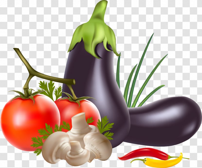 Vegetable Vector Graphics Indian Cuisine Chili Pepper Vegetarian - Pimiento Transparent PNG