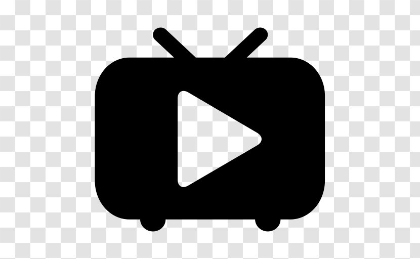 Cartoon Computer - Television - Blackandwhite Logo Transparent PNG