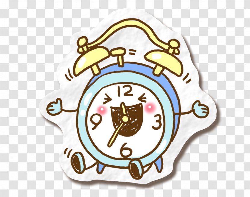 Alarm Clock Cartoon - Material Transparent PNG