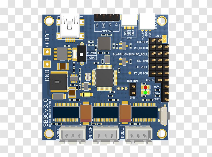 Microcontroller Gimbal 32-bit Joystick - Cpu Transparent PNG