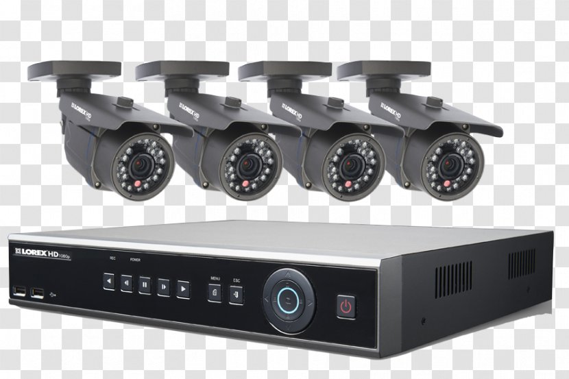 Wireless Security Camera Digital Video Recorders Closed-circuit Television Night Vision - Backup Transparent PNG