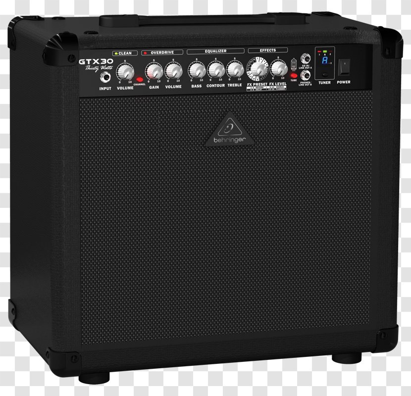 Guitar Amplifier Behringer Thermistor Electronics - Audio Power Transparent PNG