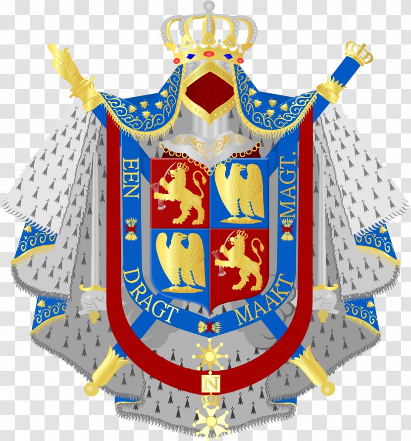 Kingdom Of Holland Netherlands Dutch Republic Batavian France - Rijkswapen Transparent PNG