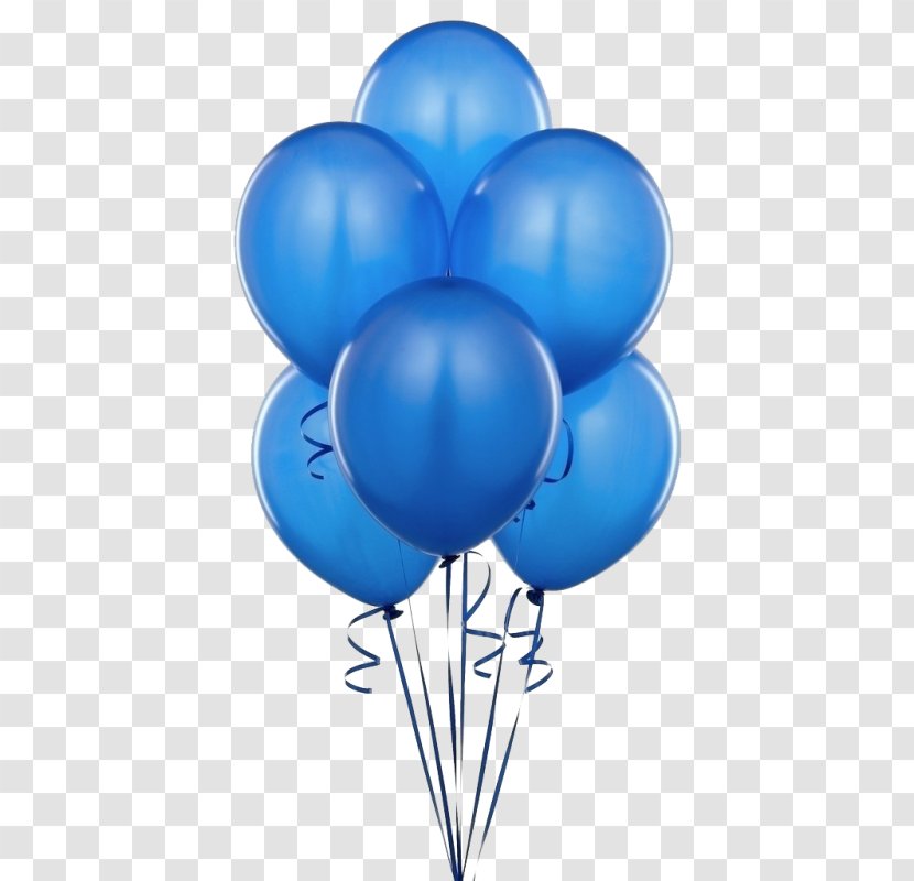 Balloon Navy Blue Birthday Royal - Baby Transparent PNG