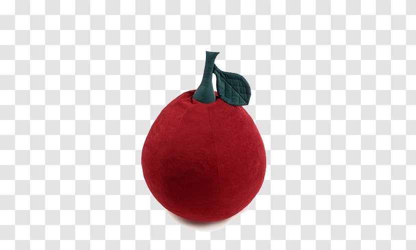 Christmas Ornament Apple - Fruit - Strawberry Pillow Transparent PNG