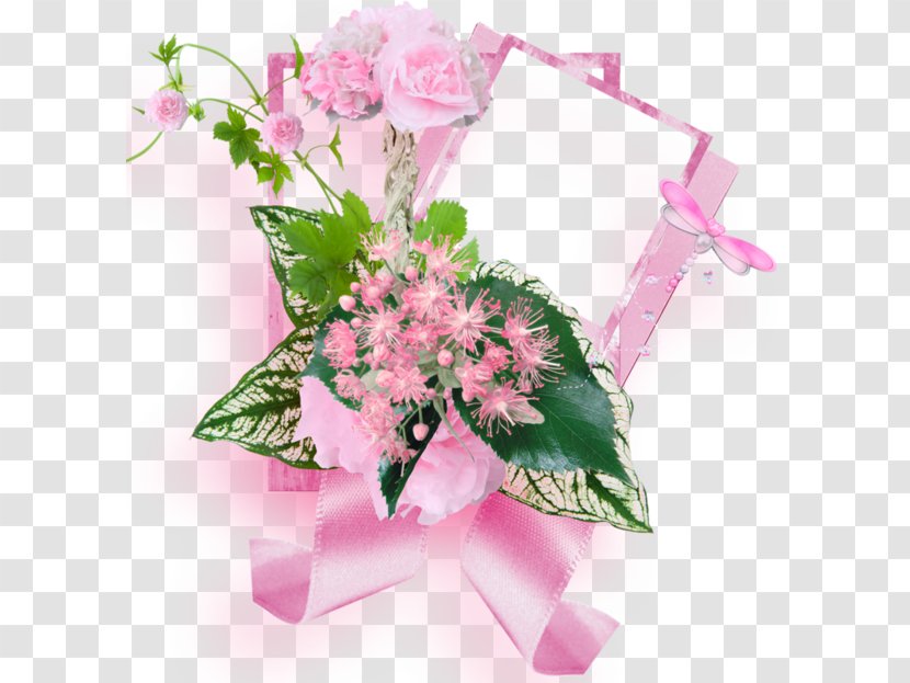 Rose Floral Design Flower Bouquet Paper - Pink Transparent PNG