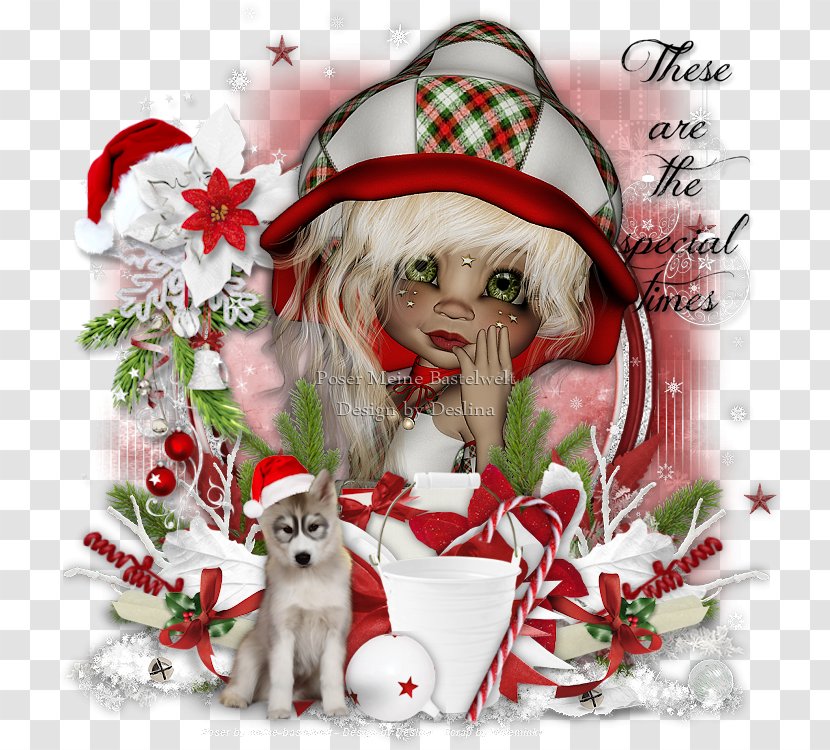 Puppy Love Christmas Ornament Character - Dog Like Mammal - Christopher Transparent PNG