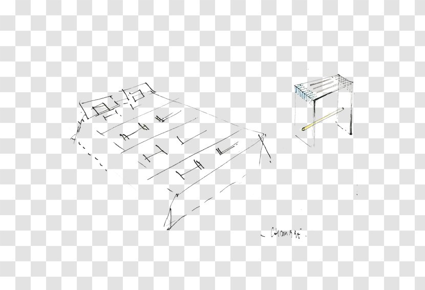 Drawing Line Diagram Angle - Furniture Transparent PNG