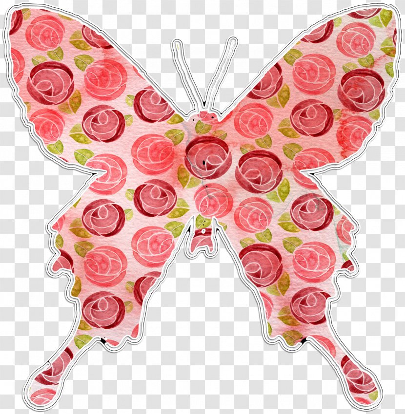 Butterfly Pink Clip Art - Pollinator Transparent PNG