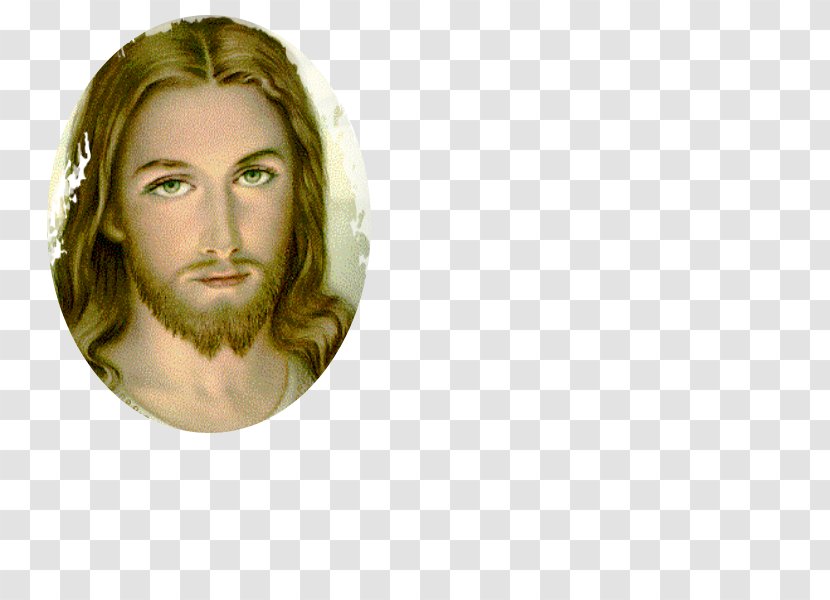 Bible Shroud Of Turin Holy Face Jesus Depiction Crucifixion - Facial Hair - Chico Xavier Transparent PNG