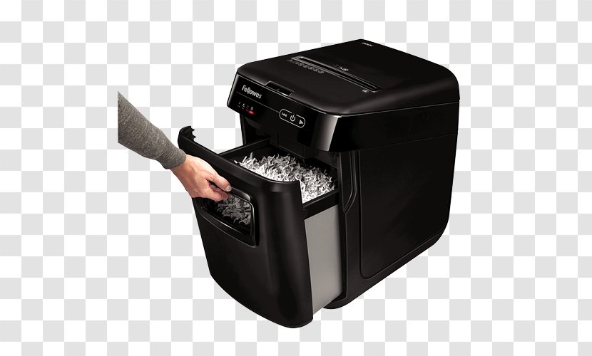 Paper Shredder Fellowes Brands Office Supplies - Electronic Device - Credit Card Transparent PNG