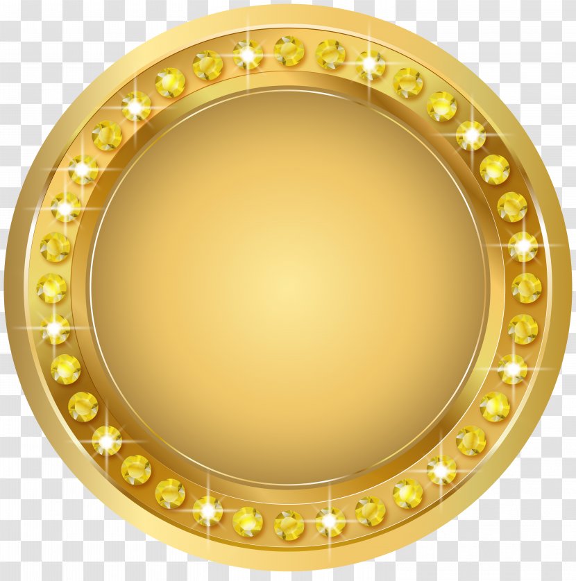 Gold Clip Art - Yellow - Seal Transparent Image Transparent PNG