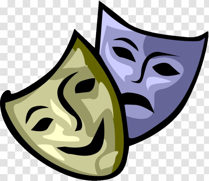 Drama Musical Theatre Play Clip Art - Mask Transparent PNG