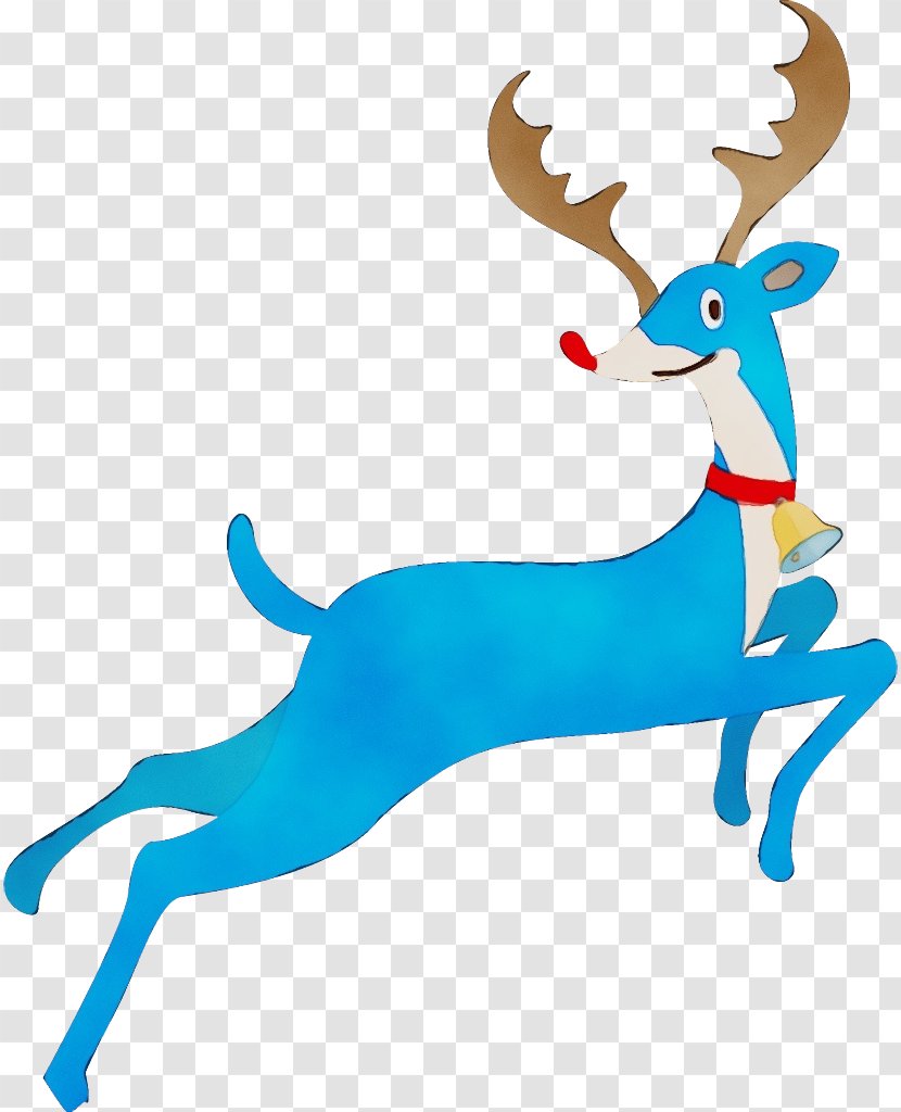 Reindeer - Paint - Animal Figure Tail Transparent PNG