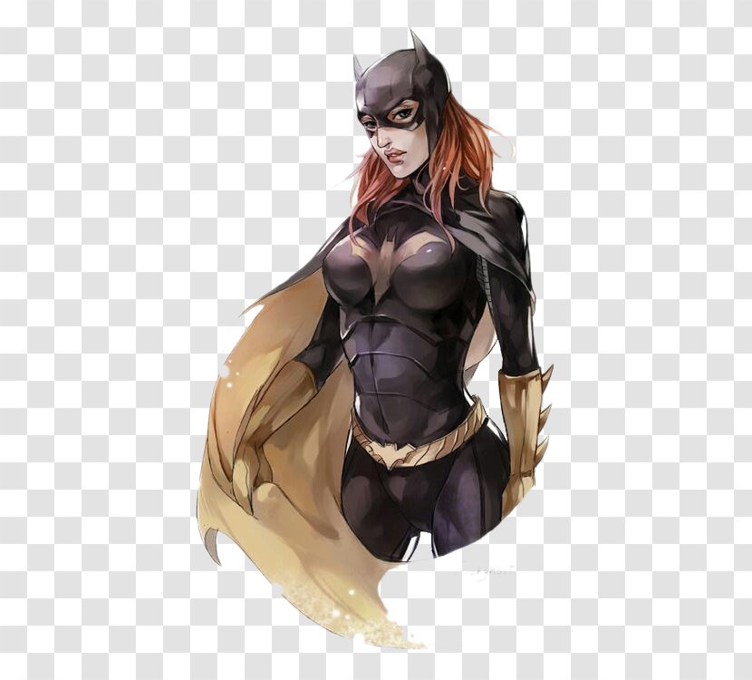 Batgirl Barbara Gordon Killer Croc Batman Joker - Black Bat Woman Transparent PNG