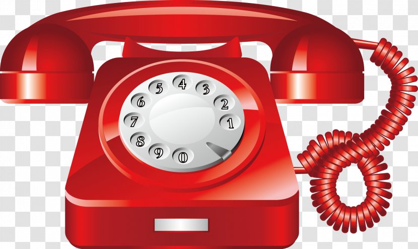 Telephone Royalty-free Clip Art - Mobile Phone - Red Transparent PNG