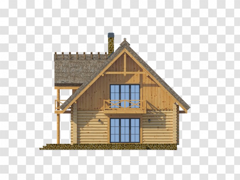 House Mansard Roof Construction Log Cabin - Surface Transparent PNG